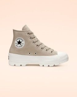 Converse Lugged Seasonal Color Chuck Taylor All Star Női Magasszárú Fehér | FKHLGQD-HU